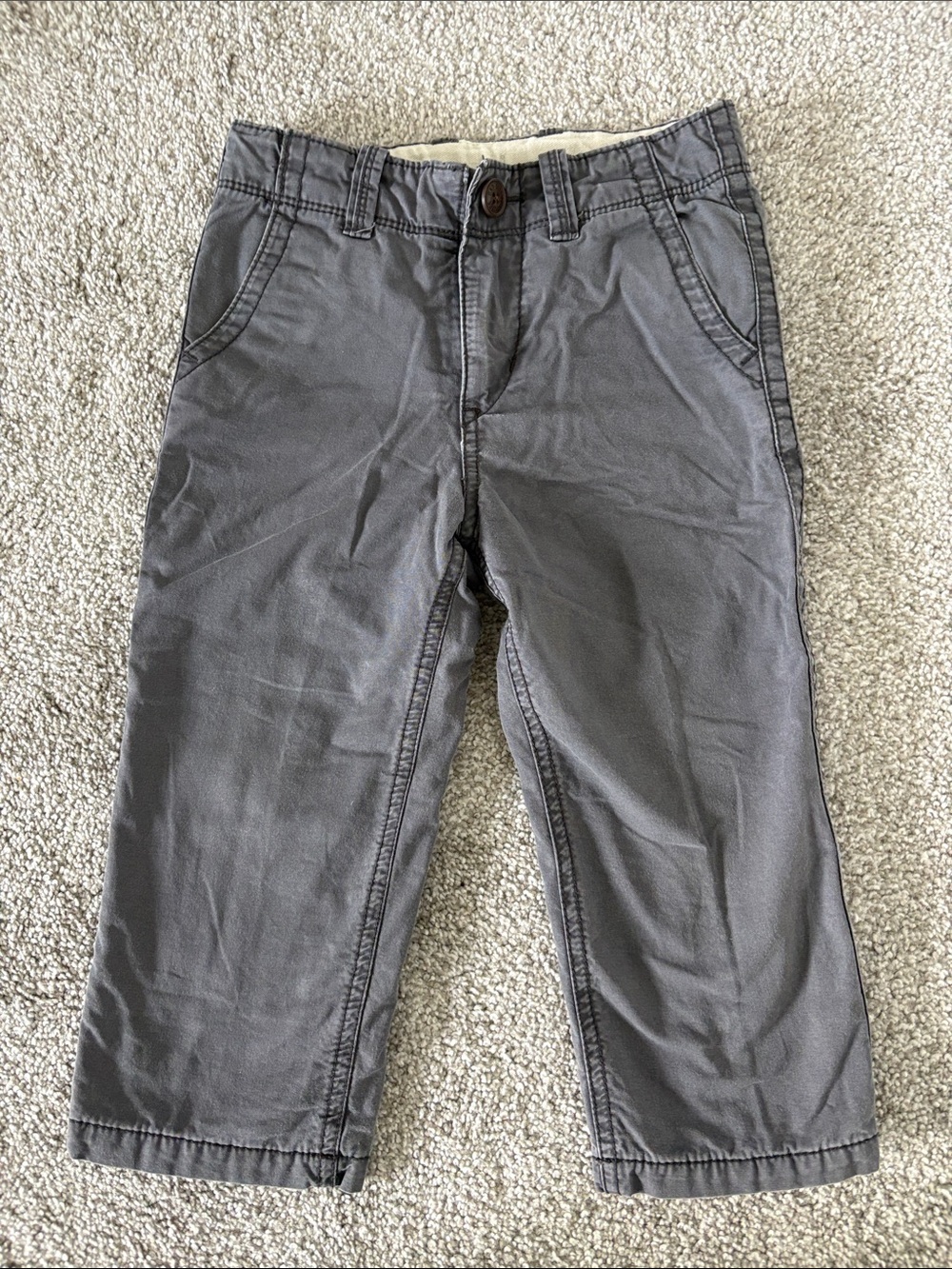 BabyGap Classic Toddler Gray Pants